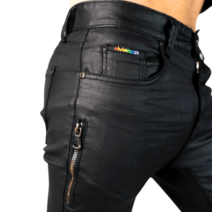 Pantalón Eco Cuero Midnight Rider