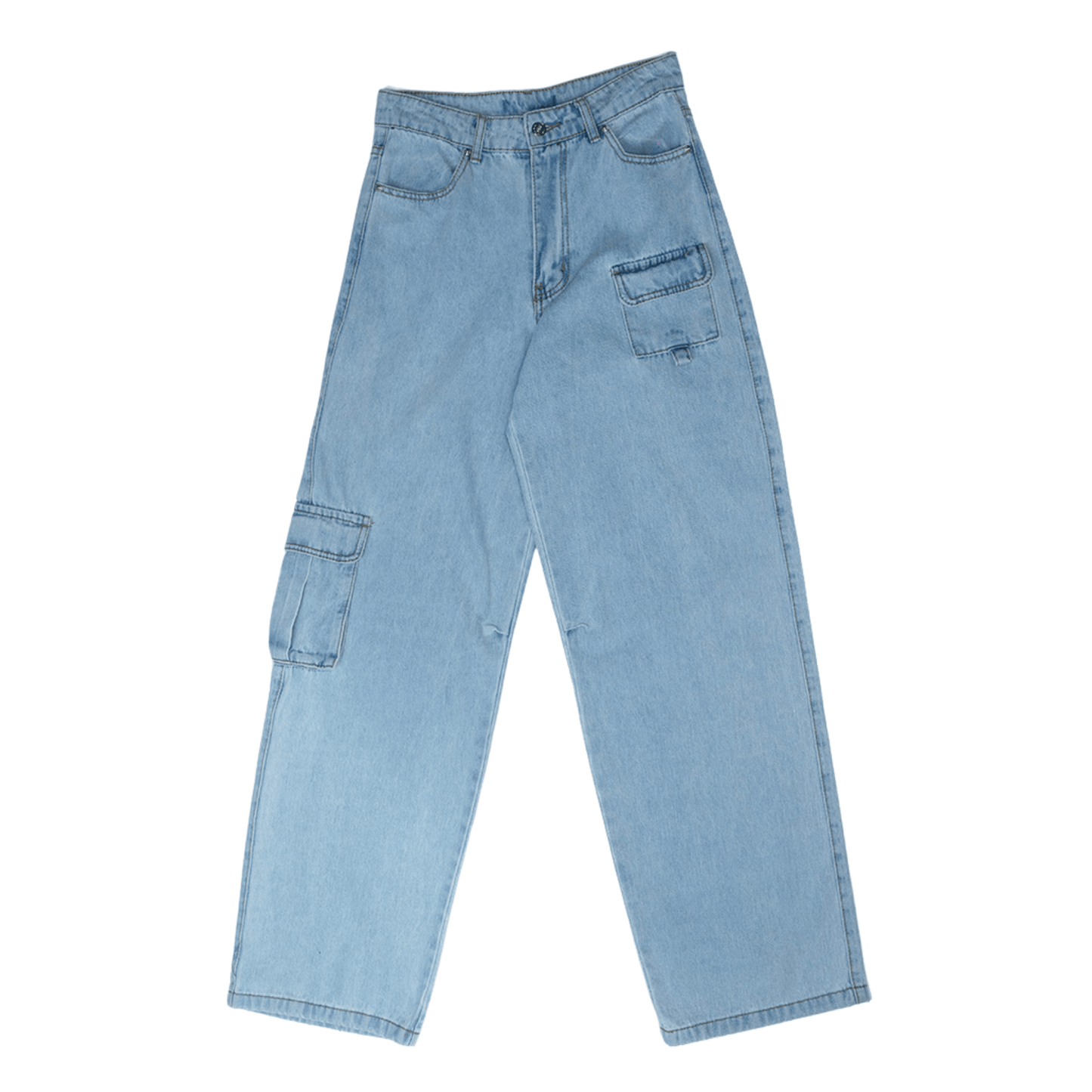 Pantalón Cargo Denim (baggy)